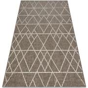 Tapis Rugsx TAPIS EN CORDE SIZAL FLOORLUX 20508 gris 160x230 cm