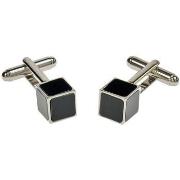 Boutons de manchettes Simon Carter Boutons de manchette CUBES Noir