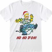T-shirt Simpson Ho Ho D'oh!