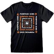 T-shirt Nightmare Before Christmas Pumpkin King