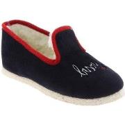 Chaussons Chausse Mouton - Charentaises MESSAGE - Noir - Taille