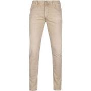 Pantalon Alberto Jean Organic Slim Beige Denim