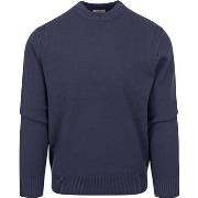 Sweat-shirt Dstrezzed Pull Fell Marine