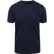T-shirt Knowledge Cotton Apparel T-shirt Dark Blue