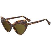 Lunettes de soleil Moschino MOS080 / S Lunettes de soleil, Havana/Vert...