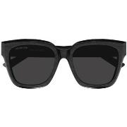 Lunettes de soleil Balenciaga BB0237SA Lunettes de soleil, Noir/Gris, ...