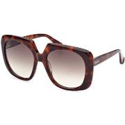 Lunettes de soleil Max Mara MM0047 LOGO12 Lunettes de soleil, Havana f...