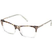 Lunettes de soleil Swarovski SK5426 Cadres Optiques, Havana, 54 mm