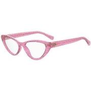 Lunettes de soleil Chiara Ferragni CF 7012 Cadres Optiques, Paillettes...