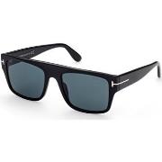 Lunettes de soleil Tom Ford FT0907 Dunning-02 Lunettes de soleil, Noir...