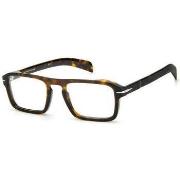 Lunettes de soleil David Beckham DB 7054 Cadres Optiques, Havana, 50 m...