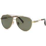 Lunettes de soleil Chopard SCHG63 Lunettes de soleil, Or/Vert, 62 mm