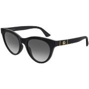 Lunettes de soleil Gucci GG0763S Lunettes de soleil, Noir/Gris, 53 mm