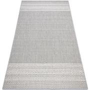 Tapis Rugsx Tapis SIZAL FLAT 48829637 chevrons gris 120x170 cm