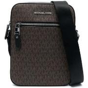 Sac Bandouliere MICHAEL Michael Kors flight bag brn blk