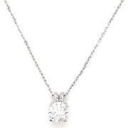 Collier Brillaxis Collier solitaire diamant or 18 carats 0.50 ct