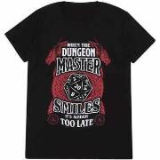 T-shirt Dungeons &amp; Dragons When The Dungeon Master Smiles