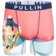 Boxers Pullin Boxer Long Homme Microfibre INEXILE Rose