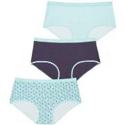 Shorties &amp; boxers Athena 3 Boxers Femme ECOPACK MODE Artic