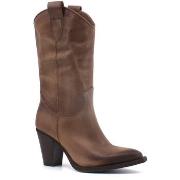 Bottes Divine Follie Stivale Donna Taupe Marrone CAT03