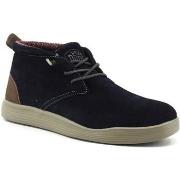 Chaussures HEY DUDE Jo Suede Stivaletto Uomo Ocean Blue 40605-4MS
