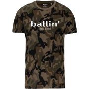 T-shirt Ballin Est. 2013 Army Camouflage Shirt
