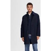 Veste Selected 16091586 SLHDEVON LAYERS CARCOAT-SKY CAPTAIN