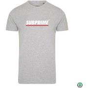 T-shirt Subprime Shirt Stripe Grey