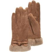 Gants Isotoner Gants Femme Ultra chaud Tactiles Camel