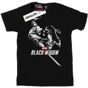 T-shirt Marvel Black Widow Movie Taskmaster Battle