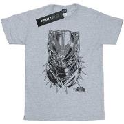 T-shirt Marvel Black Panther Spray Headshot
