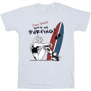 T-shirt Dc Comics Let's Go Surfing