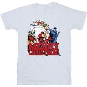 T-shirt Dc Comics Batman Merry Christmas Comic