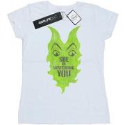 T-shirt Disney The Descendants Maleficent She Is Watching