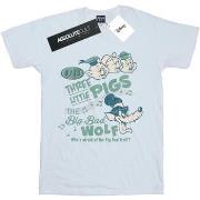 T-shirt Disney Three Little Pigs Who's Afraid Of The Big Bad Wolf