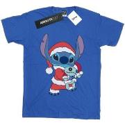 T-shirt Disney Lilo And Stitch Stitch Christmas