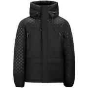 Blouson Helvetica ALASKA2 BLACK PRINT