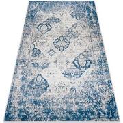 Tapis Rugsx Tapis lavable ANDRE 1819C Rosette, vintage antidé 160x220 ...