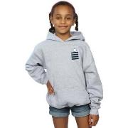 Sweat-shirt enfant Dessins Animés Tweety Pie Striped Faux Pocket