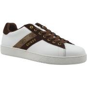 Chaussures Guess Sneaker Uomo White Beige Brown FMPNOILEL12