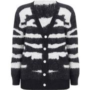 Sweat-shirt Acupuncture Acu Cardigan Zebra