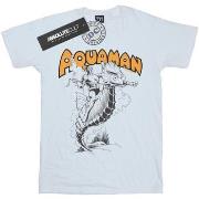 T-shirt enfant Dc Comics Aquaman Mono Action Pose