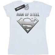 T-shirt Dc Comics Superman Man Of Steel Shield