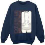 Sweat-shirt enfant Disney Big Hero 6 Baymax Excuse Me Some Air