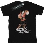 T-shirt enfant Disney Beauty And The Beast Biceps To Spare