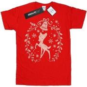 T-shirt enfant Disney Bambi Christmas Wreath