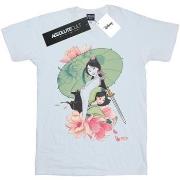 T-shirt enfant Disney Mulan Magnolia Collage