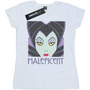 T-shirt Disney Maleficent Cropped Head