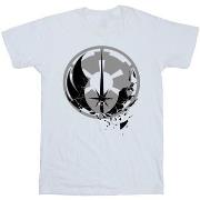 T-shirt Disney Obi-Wan Kenobi Fractured Logos