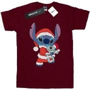 T-shirt Disney Lilo And Stitch Stitch Christmas